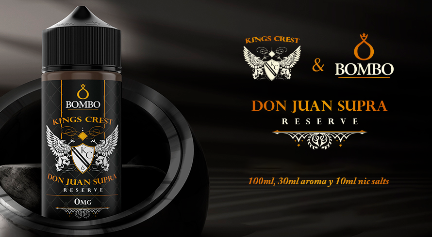 Don Juan Supra Reserve 100ml - Kings Crest & Bombo