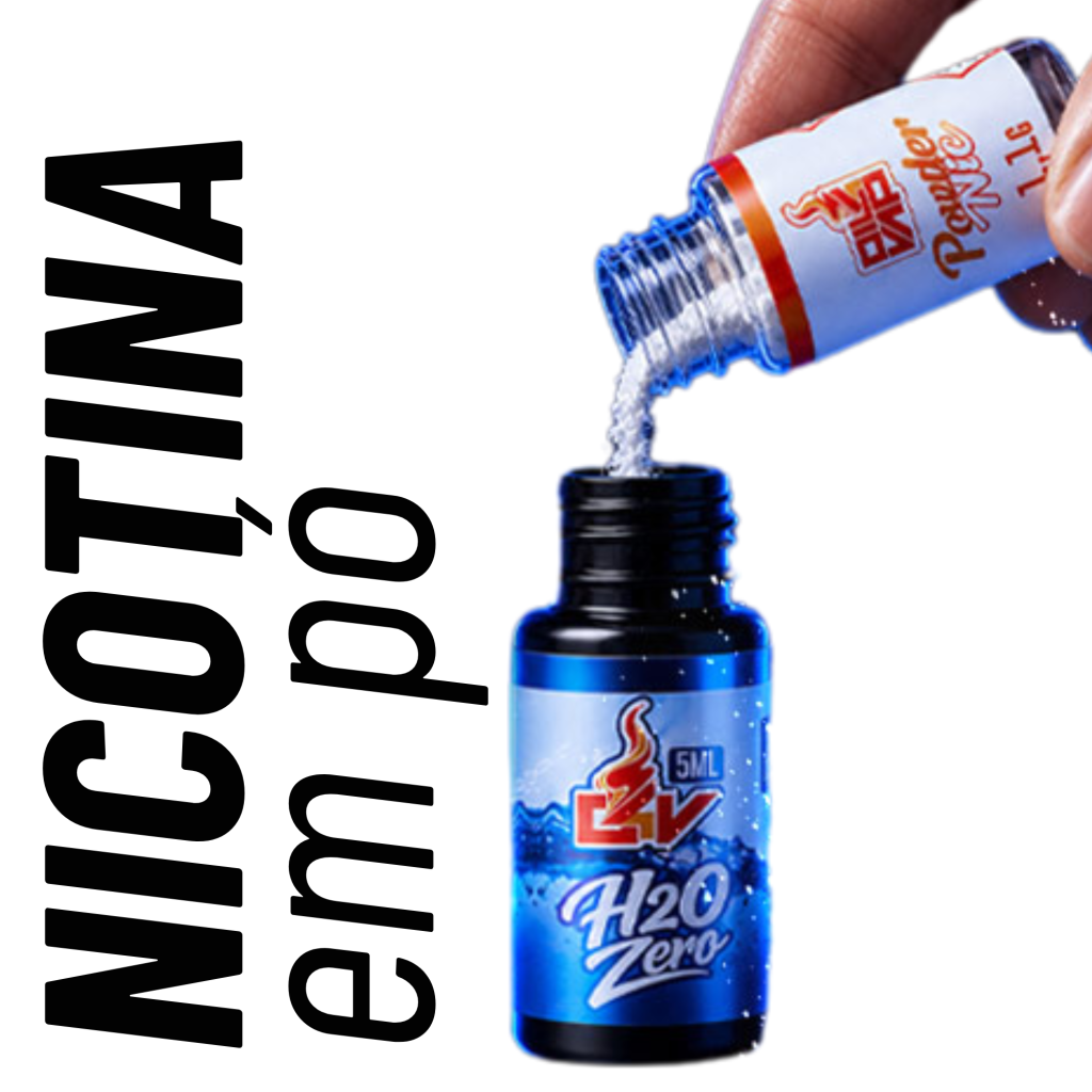nicotina em pó para vape