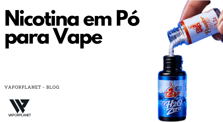 nicotina em pó para vape