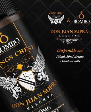 Don Juan Supra Reserve 10ml - Kings Crest Salts & Bombo