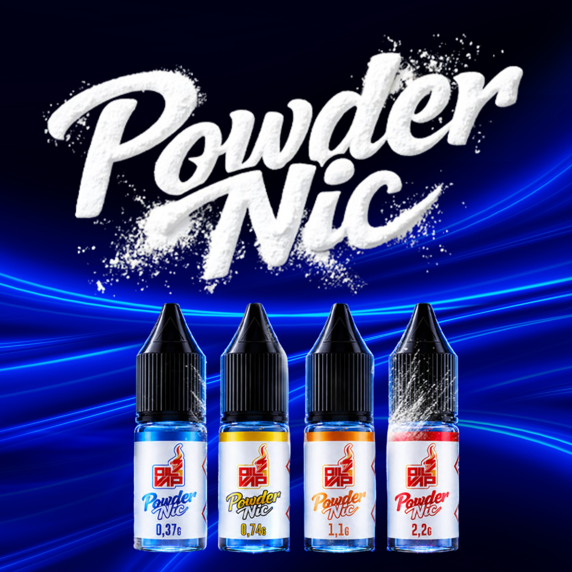 O4V Powder Nic | Nicotina em Pó para Vape, Longfills e Alquimia DIY