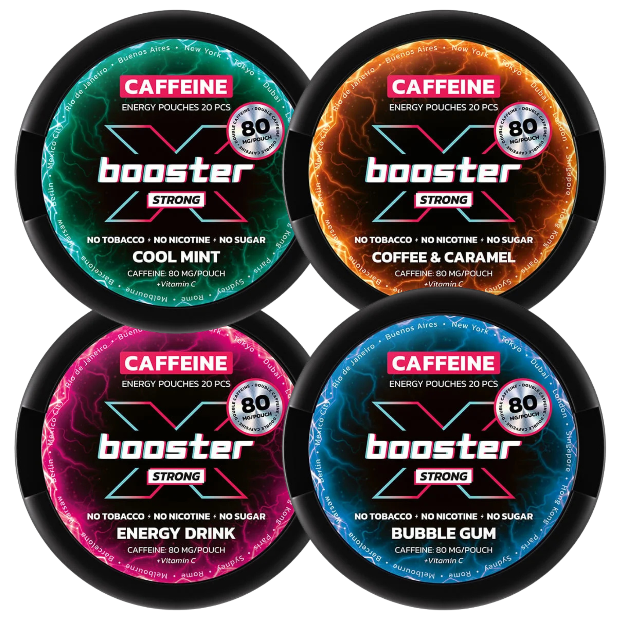 X-Booster Sacos de Cafeína
