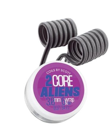 2-Core Aliens 0.17Ω Ni80 (2pcs) - Coils by Scott