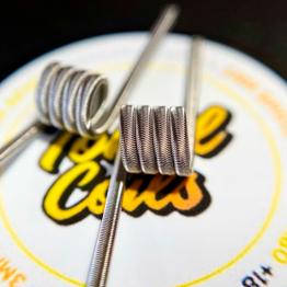 3MM Single 0,25ohm aprox. - Coils ARTESANAIS Tobal Coils