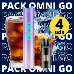4 Uds Pack - OmniGo 600Puff - 20mg