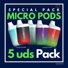 5 UDS PACK - MICRO PODS - 20mg
