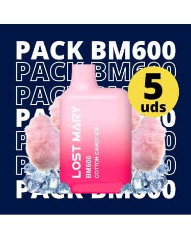 5 UDS PACK Elf Bar BM600 - 20mg - BM600 PACK