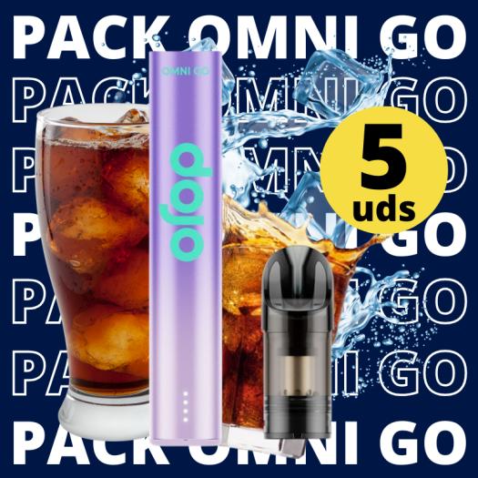 5 Uds Pack - OmniGo 600Puff - 20mg
