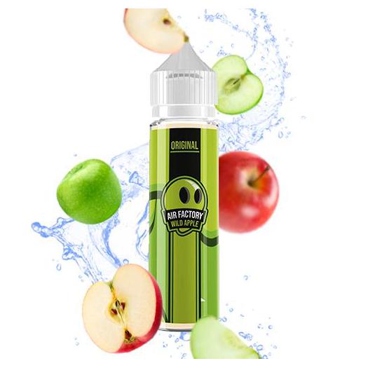 ▷ AIR FACTORY Wild Apple 50ml + 10ml Nicokit Gratis 【60ml】