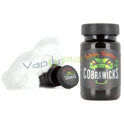 Algodão Orgânico de Vapeo - COBRAWICKS V2 Cotton Algodão Orgânico de Vapeo - COBRAWICKS V2 Cotton
