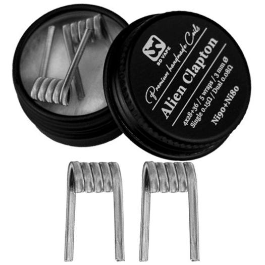 Alien Clapton Ni80+Ni90 0.15Ω Handmade (2pcs) - BD Vape