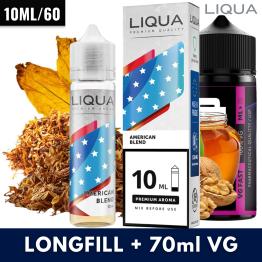 American Blend 10ml/60 (Longfill) Liqua + 70ml VG Fast