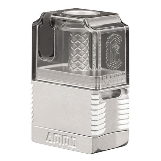 AMMO Boro RBA - Reload Vapor USA - Stainless Steel AMMO Boro RBA - Reload Vapor USA - Stainless Steel
