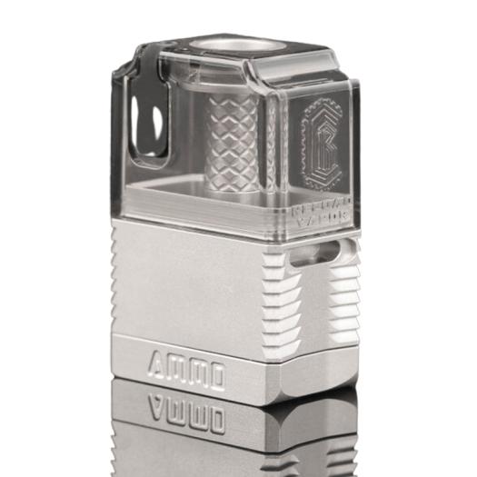 AMMO Boro RBA - Reload Vapor USA - Stainless Steel AMMO Boro RBA - Reload Vapor USA - Stainless Steel