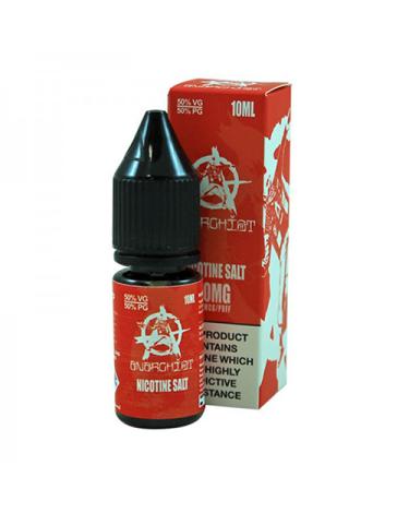 ANARCHIST SALT - RED 10 ml - 10mg y 20mg - Líquido con SALES DE NICOTINA