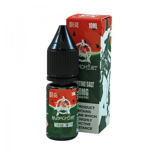 ANARCHIST SALT - WATERMELON 10 ml - 10mg y 20mg - Líquido con SALES DE NICOTINA