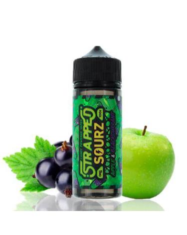 Apple & Blackcurrant 100ml + Nicokit gratis - Strapped Sourz