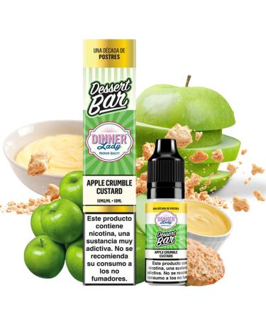 Apple Crumble Custard 10ml Dinner Lady Dessert Bar