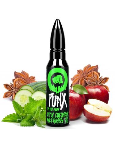 Apple Cucumber Mint & Anised - Riot Squad Punx 50ml + Nicokits Gratis