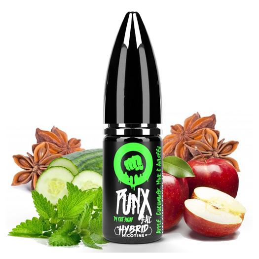 Apple Cucumber Mint & Anised - Riot Squad Salts 10 ml - 5 mg, 10 mg y 20 mg - Líquido con SALES DE NICOTINA