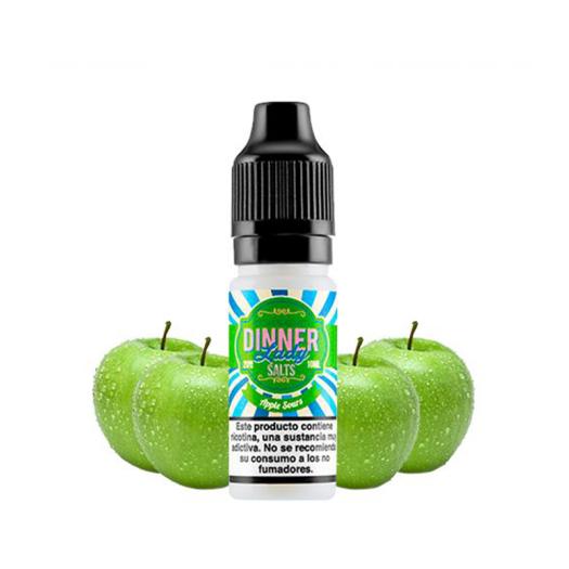 APPLE SOURS - DINNER LADY SALT 10 ml - 20 mg - Líquido con SALES DE NICOTINA APPLE SOURS - DINNER LADY SALT 10 ml - 20 mg - Líquido con SALES DE NICOTINA