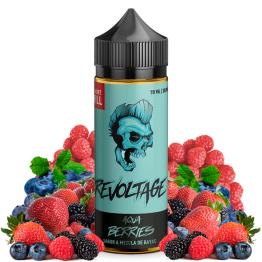 Aqua Berries 100ml + Nicokits - Revoltage