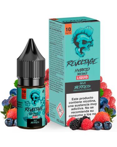 Aqua Berries 10ml - Revoltage Hybrid Nic Salts