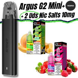Argus G2 Mini+ (Black) VooPoo + 2 uds Nic Salts 10ml 10mg