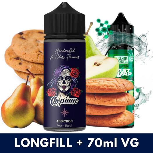 Aroma Addiction 24ml/120 (Longfill) Blackout Opium + VG FAST 70ML Aroma Addiction 24ml/120 (Longfill) Blackout Opium + VG FAST 70ML