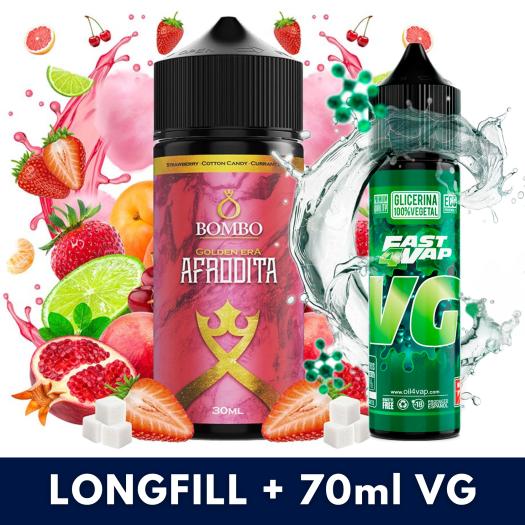 Aroma Afrodita 30ml/120 (Longfill) Golden Era + VG FAST 70ML Aroma Afrodita 30ml/120 (Longfill) Golden Era + VG FAST 70ML