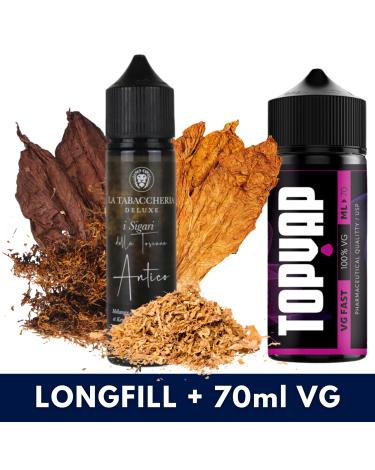 Aroma Antico 40ml/60 (Longfill) La Tabaccheria + 70ml VG Fast