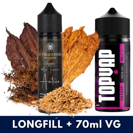Aroma Antico 40ml/60 (Longfill) La Tabaccheria + 70ml VG Fast