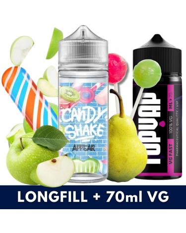 Aroma APPEAR 30ml/120 (Longfill) Candy Shake + 70ml VG Fast