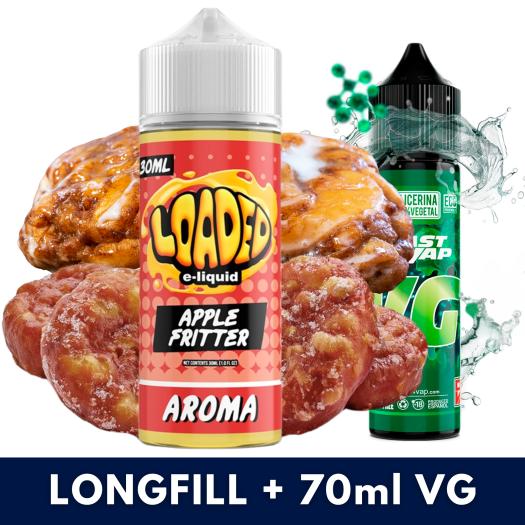 Aroma Apple Fritter 30ml/120 (Longfill) Loaded + VG Fast 70ML
