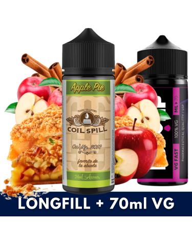 Aroma Apple Pie 24ml/120 (Longfill) - Coil Spill + 70ml VG Fast