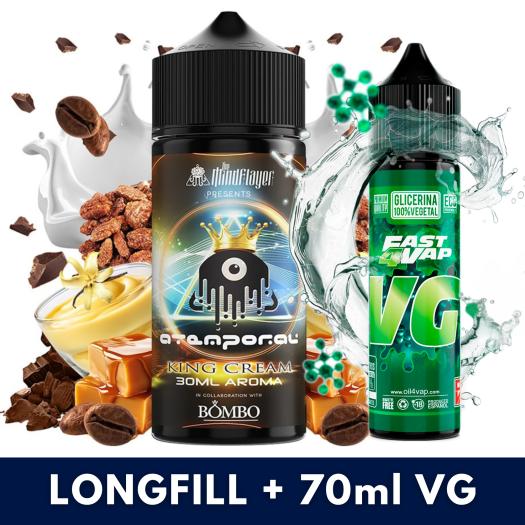 Aroma Atemporal King Cream 30ml/120 (Longfill) The Mind Flayer + 70ml VG Fast Aroma Atemporal King Cream 30ml/120 (Longfill) The Mind Flayer + 70ml VG Fast