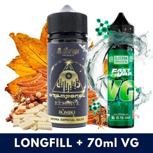 Aroma Atemporal Reserve 30ml/120 (Longfill) - The Mind Flayer + VG FAST 70ML Aroma Atemporal Reserve 30ml/120 (Longfill) - The Mind Flayer + VG FAST 70ML