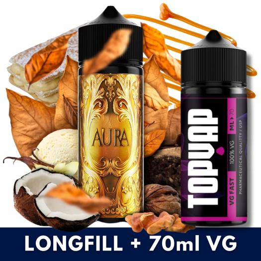 Aroma AURA 30ml/120 (Longfill) Oil4Vap + 70ml VG Fast