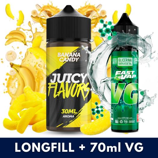 Aroma Banana Candy 30ml/120 (Longfill) Juicy + VG FAST 70ML Aroma Banana Candy 30ml/120 (Longfill) Juicy + VG FAST 70ML