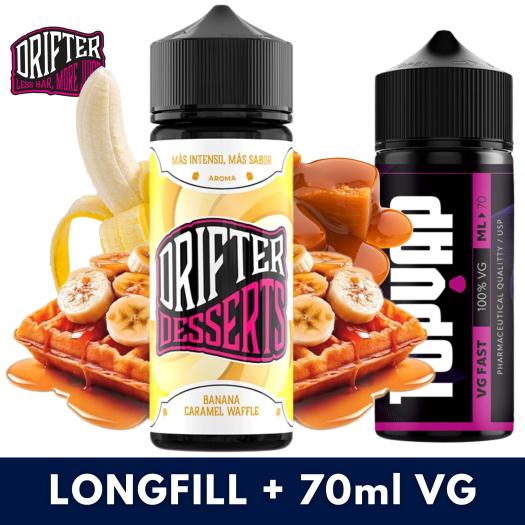Aroma Banana Caramel Waffer 24ml/120 (Longfill) Drifter + 70ml VG Fast