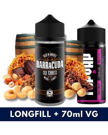 Aroma Barracuda 30ml/120 (Longfill) Mono eJuice + 70ml VG Fast