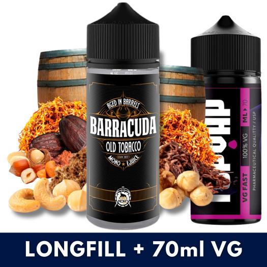 Aroma Barracuda 30ml/120 (Longfill) Mono eJuice + 70ml VG Fast