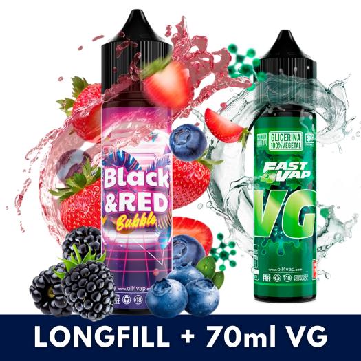 Aroma Black & Red Bubble 16ml (Longfill) Oil4Vap + VG FAST 70ML Aroma Black & Red Bubble 16ml (Longfill) Oil4Vap + VG FAST 70ML