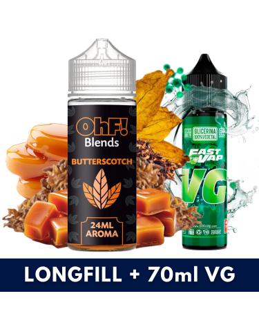Aroma Blends Butterscotch 24ml/120 (Longfill) OhF! + VG FAST 70ML