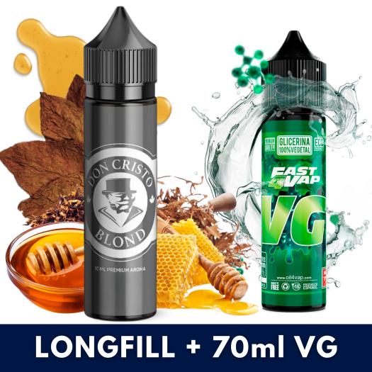 Aroma Blond 10ml/60 (Longfill) Don Cristo + 70ml VG Fast Aroma Blond 10ml/60 (Longfill) Don Cristo + 70ml VG Fast