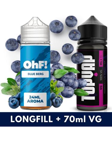 Aroma Blue Berg 24ml/120 (Longfill) OhF! + 70ml VG