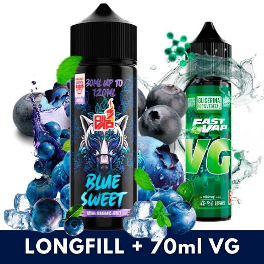 Aroma BlueSweet 30ml/120 (Longfill) Kabuki + VG Fast 70ml Aroma BlueSweet 30ml/120 (Longfill) Kabuki + VG Fast 70ml