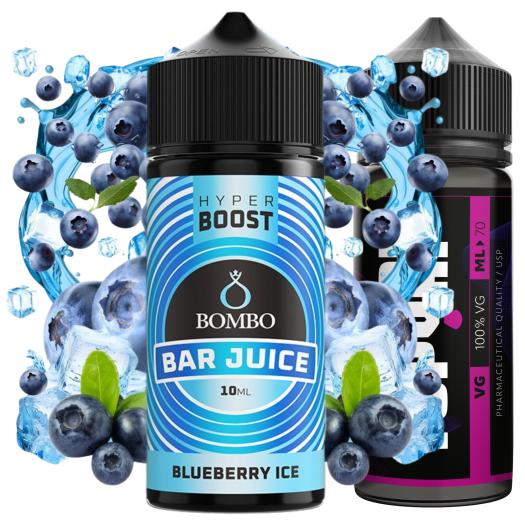 Aroma Blueberry Ice 10ml/120 Hyper Boost Bombo + 70ml VG