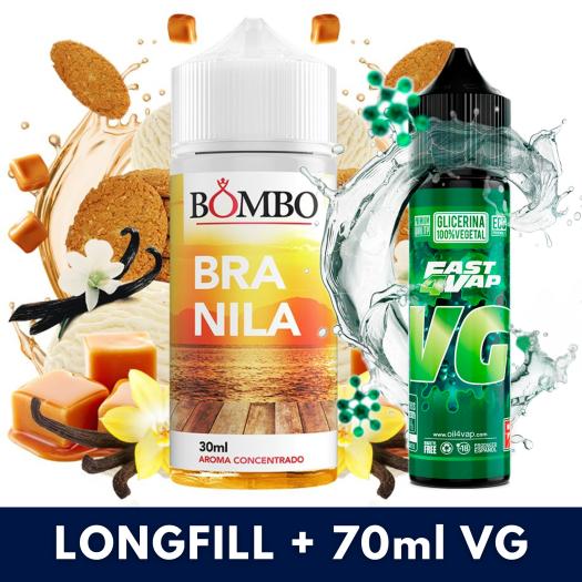 Aroma Branila 30ml/120 (Longfill) Bombo + VG FAST 70ML