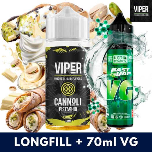 Aroma Cannoli Pistachio 30ml (Longfill) Viper + VG FAST 70ML